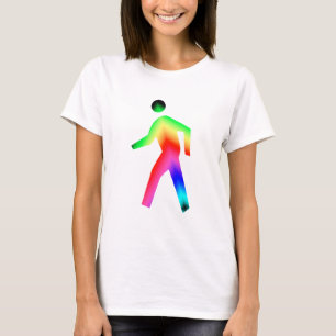 Walking Rainbow Man T-Shirt