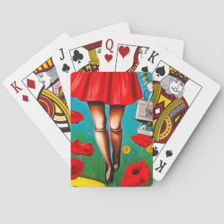 Walking the Yellow Brick Road Playing Cards