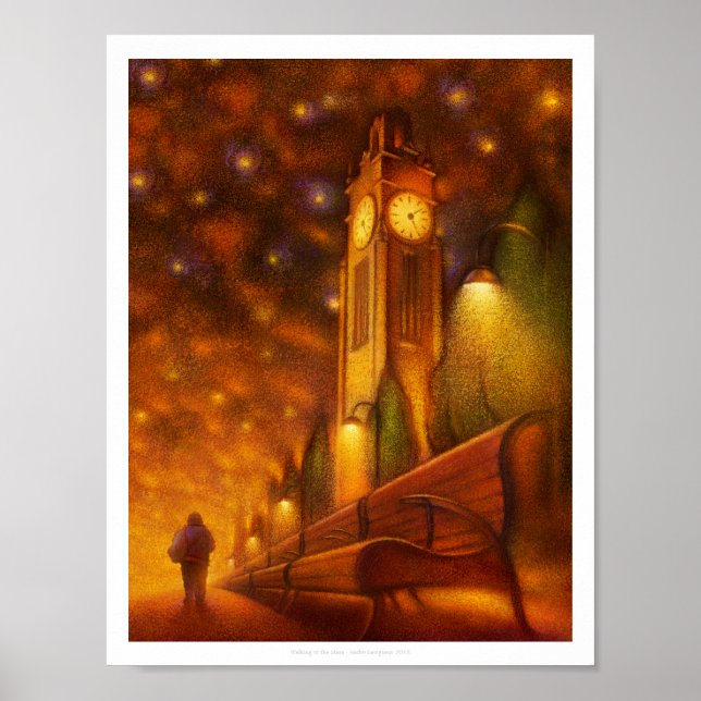 Walking through the Stars Poster (Front)