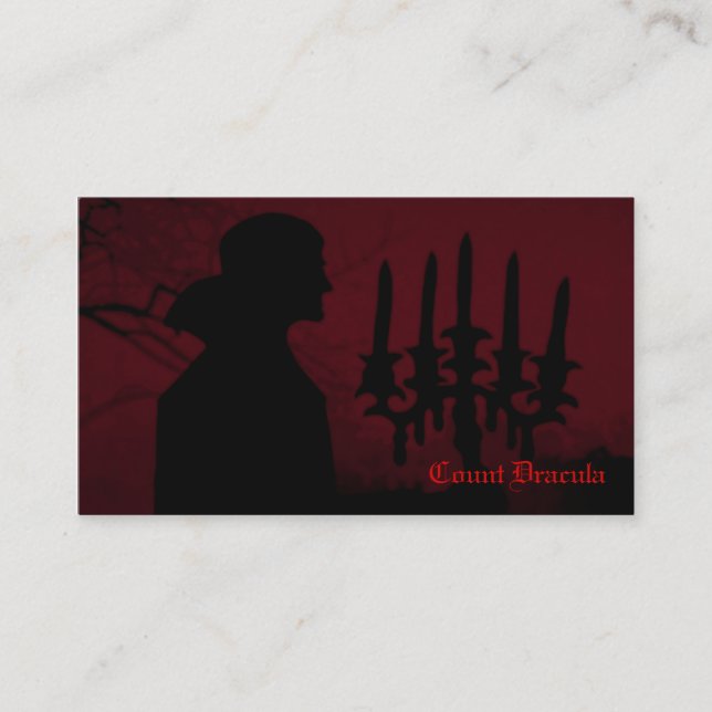 Walking Through the Village Business Card (Front)