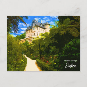 Walking up to Eden, Portugal Postcard