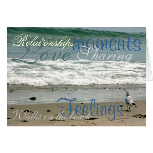 Walks on the Beach (Front Horizontal)