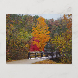 Walkway Bridge To Alley Mill Postcard