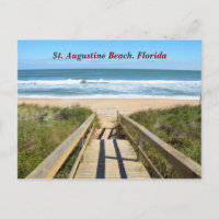 Walkway to the Beach Postcard