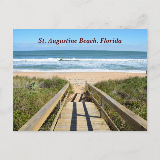 Walkway to the Beach Postcard (Front)