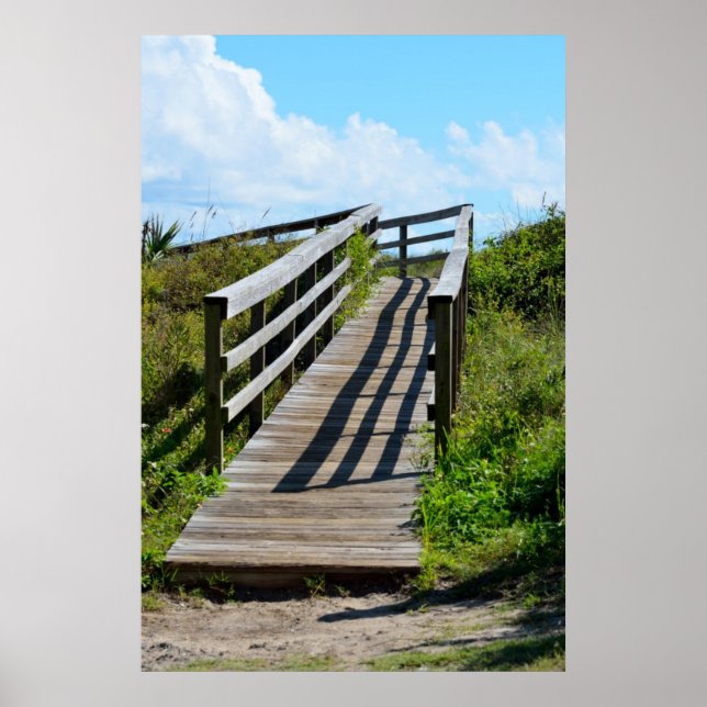 Walkway To The Beach Poster (Front)