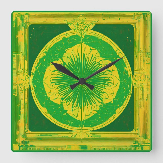 Wall art and clock  (Front)