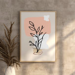Wall art bohemio abstract  flowers Collection<br><div class="desc">Transform your home into an oasis of tranquility and beauty with our Boho Aesthetic Flower Space Canvas Collection. Each piece is an invitation to disconnect from the outside world and connect with the serenity of nature and art.</div>