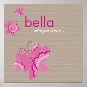 WALL ART :: flutterby butterfly 5