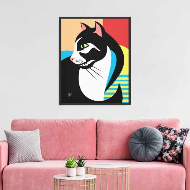 Wall Art For Cat Lovers (Insitu(LivingRoom))