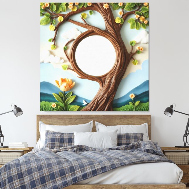 wall art for clock (Insitu (Bedroom))