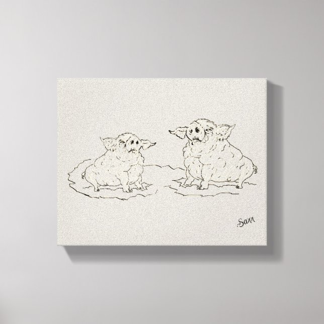 Wall Art  : Friends  (Front)