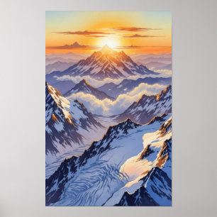 Wall art. Icebergs Poster