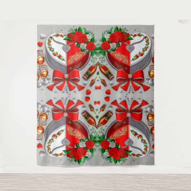 Wall Art Instantly set the mood in any setting wit Tapestry (Front)
