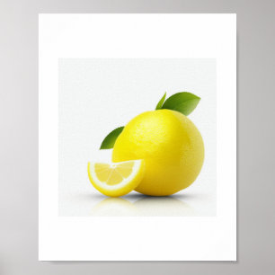 Wall Art lemons poster
