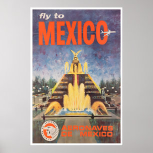 Wall Art Mexico Gift Print Travel Poster Mexican
