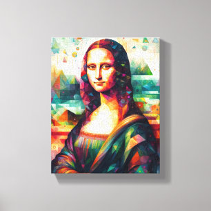 WALL ART Mona Lisa Portrait fine art Painting