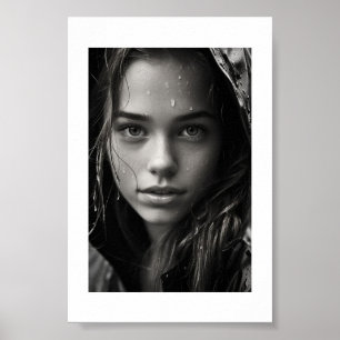 Wall art Poster - Spring Shower Portrait