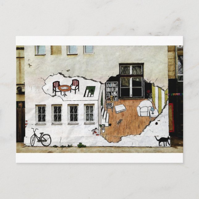 wall art room postcard (Front)