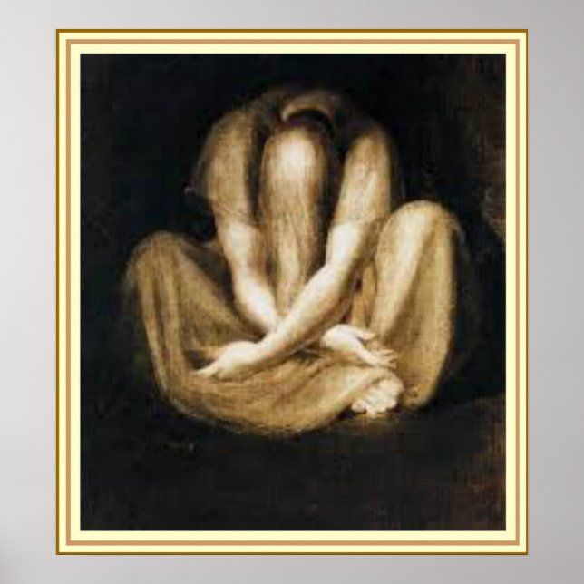 Wall Art -"Silence" by Henry Fuseli (Front)