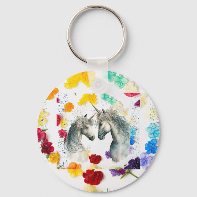 Wall art StyledByTrreal Collection Wood Art Key Ring (Front)