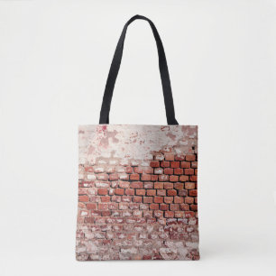 Wall brick brick wall tote bag