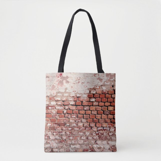 Wall brick brick wall tote bag (Front)
