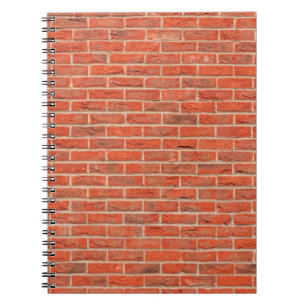Wall brick wall texture notebook