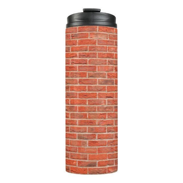 Wall brick wall texture thermal tumbler (Front)