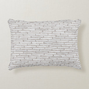 Wall bricks template structure decorative cushion