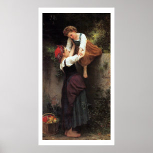 Wall by Bouguereau Poster