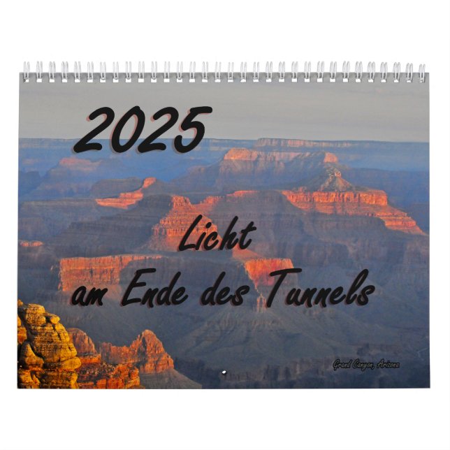 Wall Calendar 2025 with German Bible Verses (Cover)