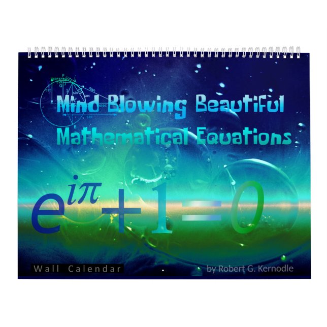 Wall Calendar Beautiful Math Equations (Cover)