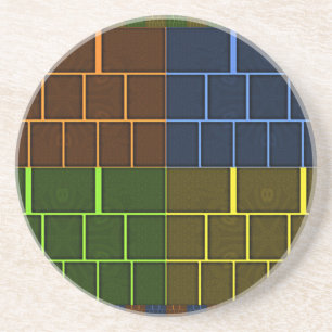 Wall canvas coaster
