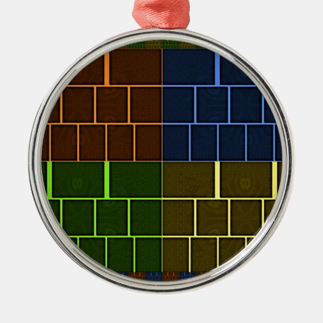 Wall canvas metal ornament (Front)