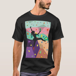 Wall Climbing Indoor Climbing Sports Alpinist Gift T-Shirt