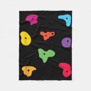 Wall Climbing Indoor Rock Climbers Action Sports A Fleece Blanket