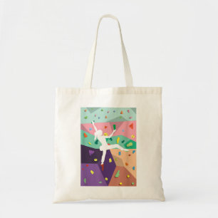 Wall Climbing Indoor Rock Climbers Action Sports A Tote Bag