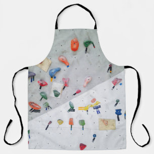 Wall climbing indoor wall apron