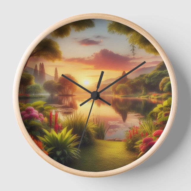 Wall clock  (Front)