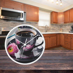 Wall Clock, 27.3 cm Square Acrylic Clock