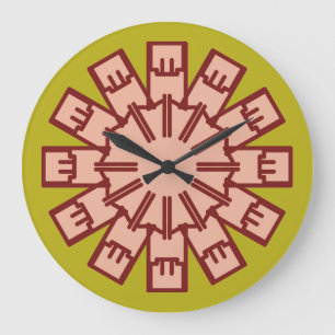 Wall Clock, An elegant multicolor classic design S Large Clock