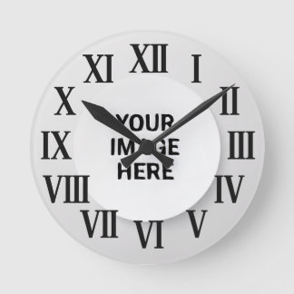 Wall Clock – Custom Photo & Name Clock
