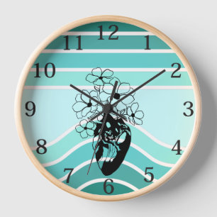 Wall clock for hospital, medical centre