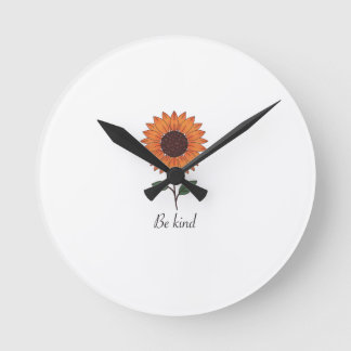Wall Clock From “kindness bloom “collection