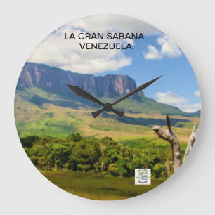 Wall Clock from La Gran Sabana - Venezuela.