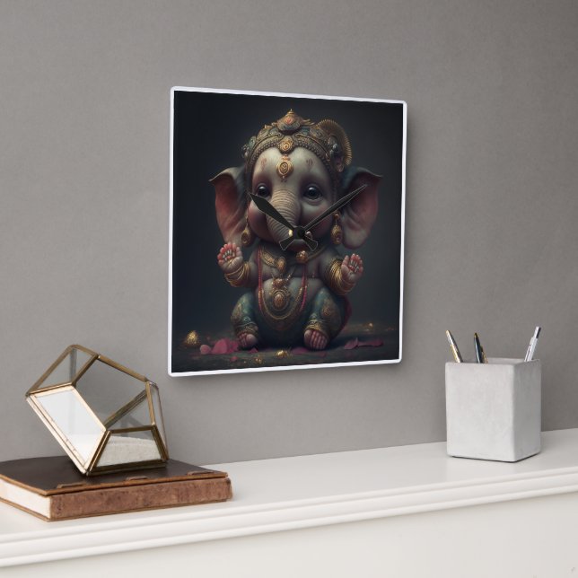 Wall Clock - Ganesha (Office)