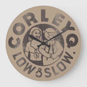 Wall Clock in tan/black (3 sizes/shapes)