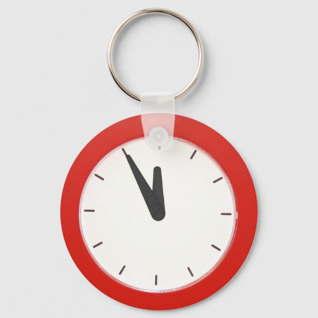 Wall Clock Key Ring (Front)