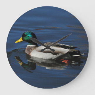 Wall Clock, Mallard Duck Large Clock